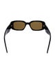 Prada Square Tinted Sunglasses