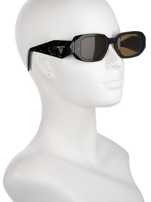 Prada Square Tinted Sunglasses