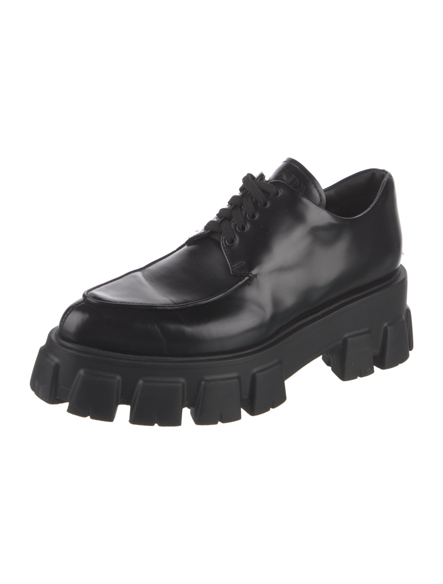 Prada Patent Leather Oxfords