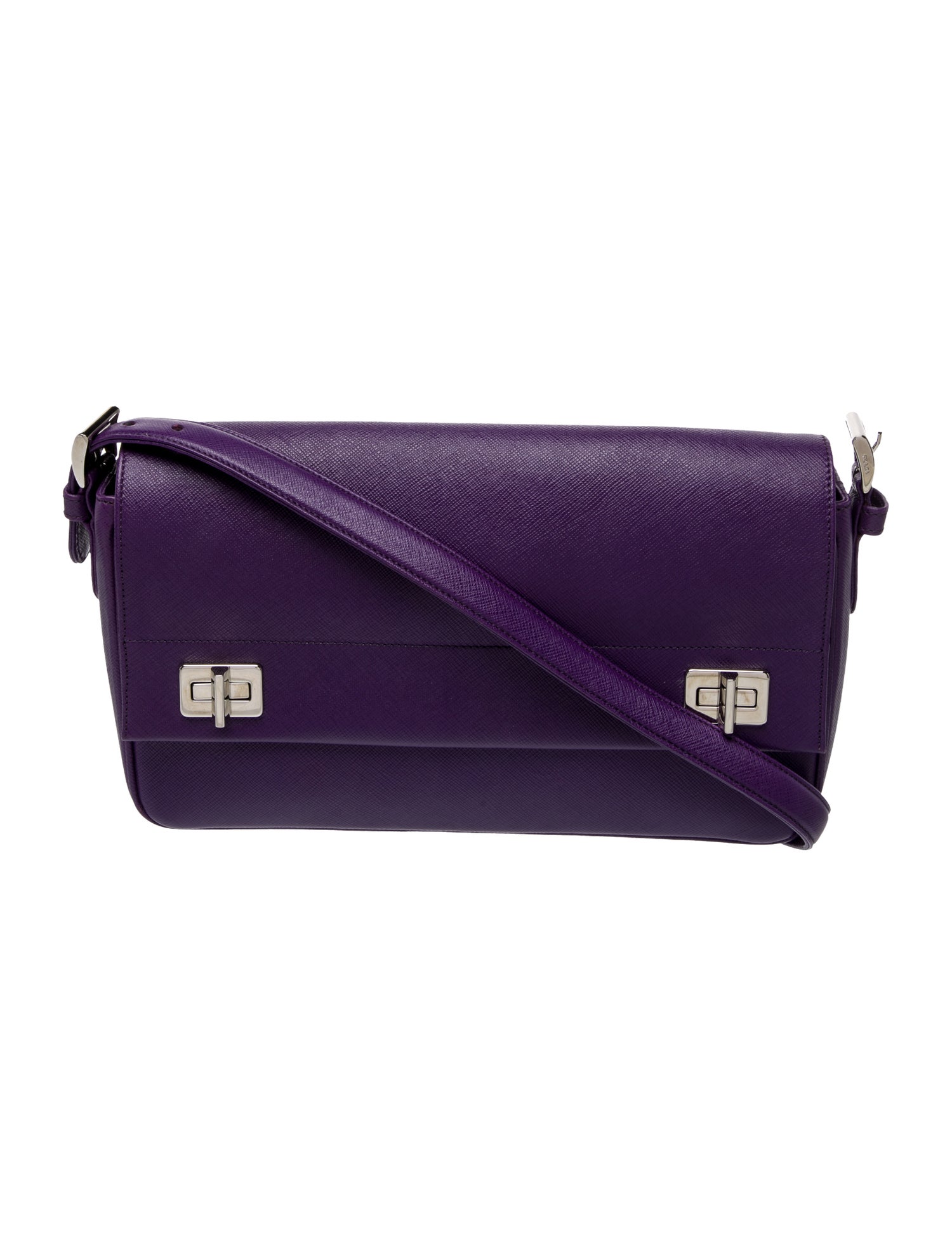 Prada Saffiano Lux Leather Top Handle Bag