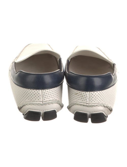 Prada Leather Colorblock Pattern Drivers
