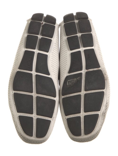 Prada Leather Colorblock Pattern Drivers
