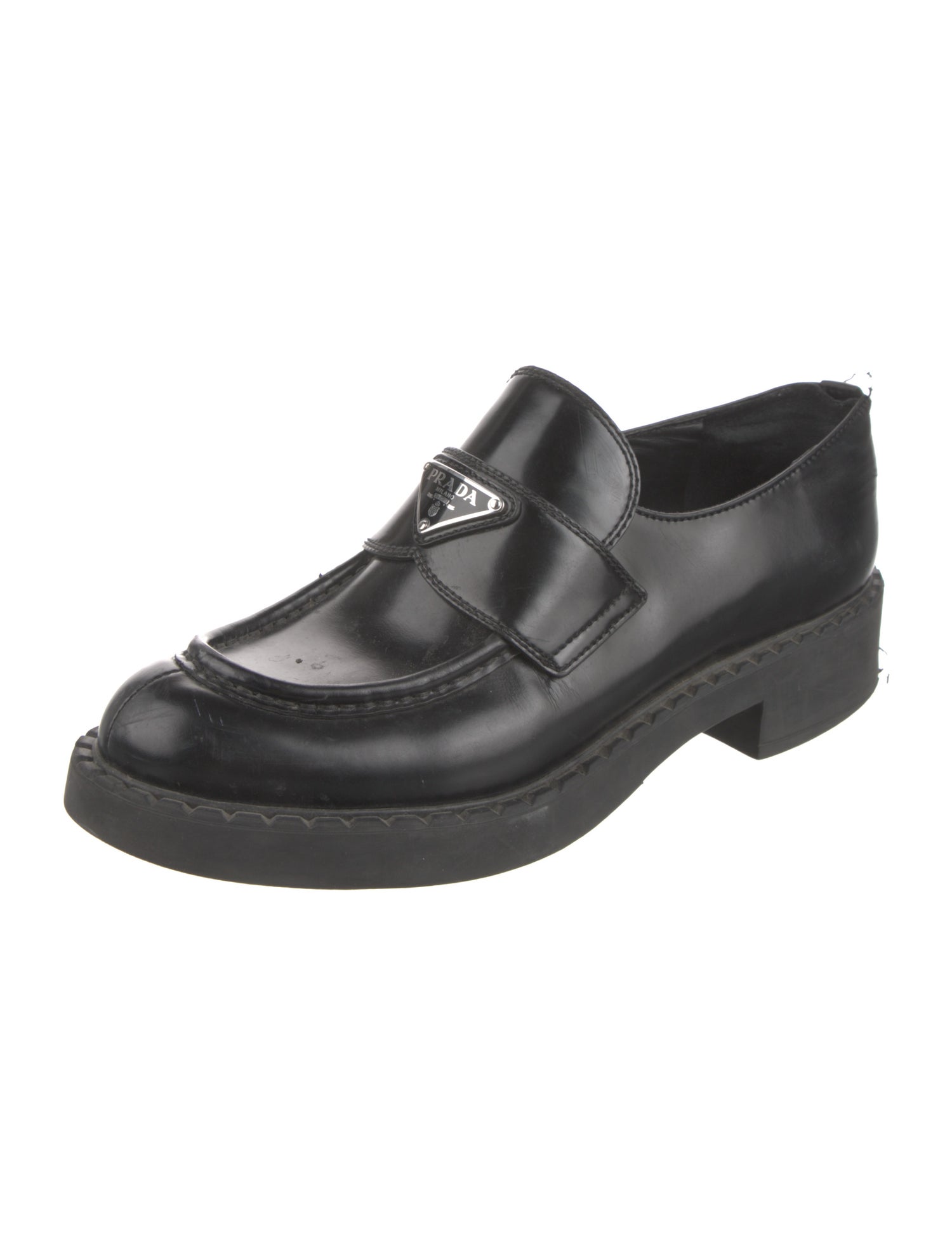 Prada Leather Loafers