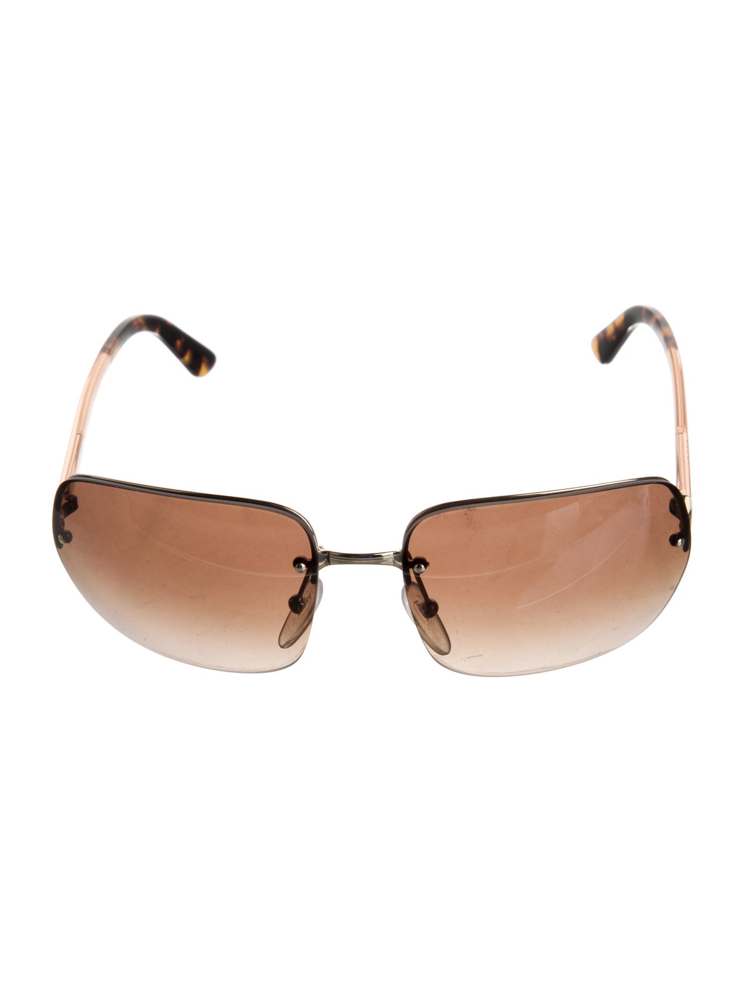 Prada Oversize Gradient Sunglasses