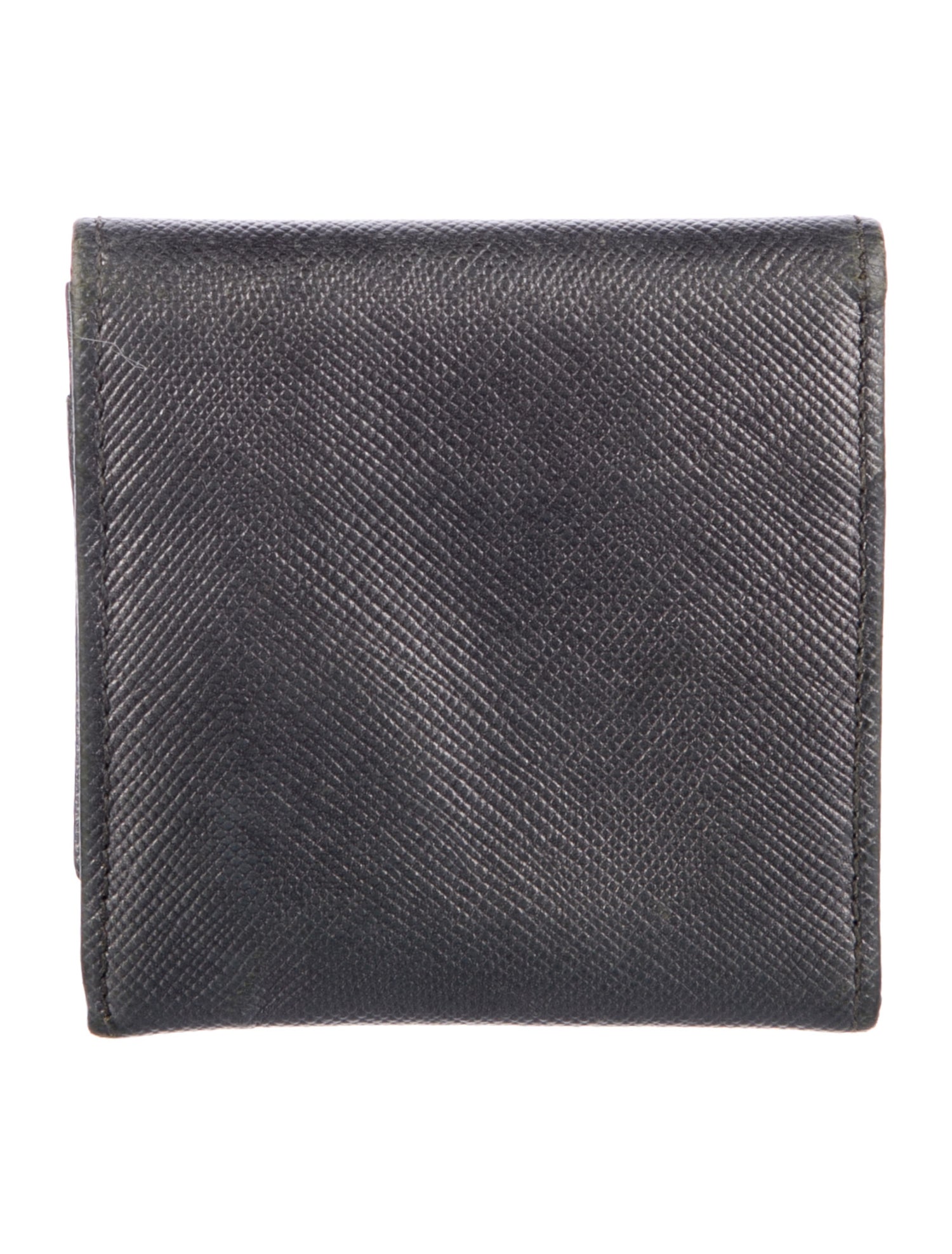 Prada Saffiano Lux Leather Bifold Wallet