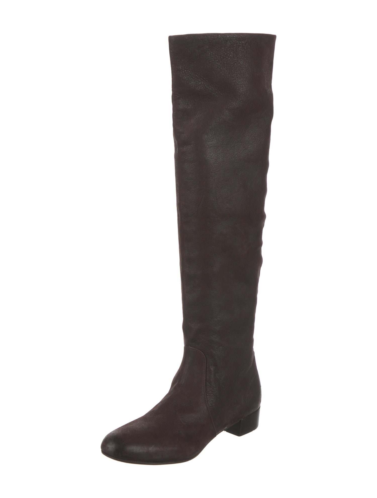 Prada Leather Riding Boots