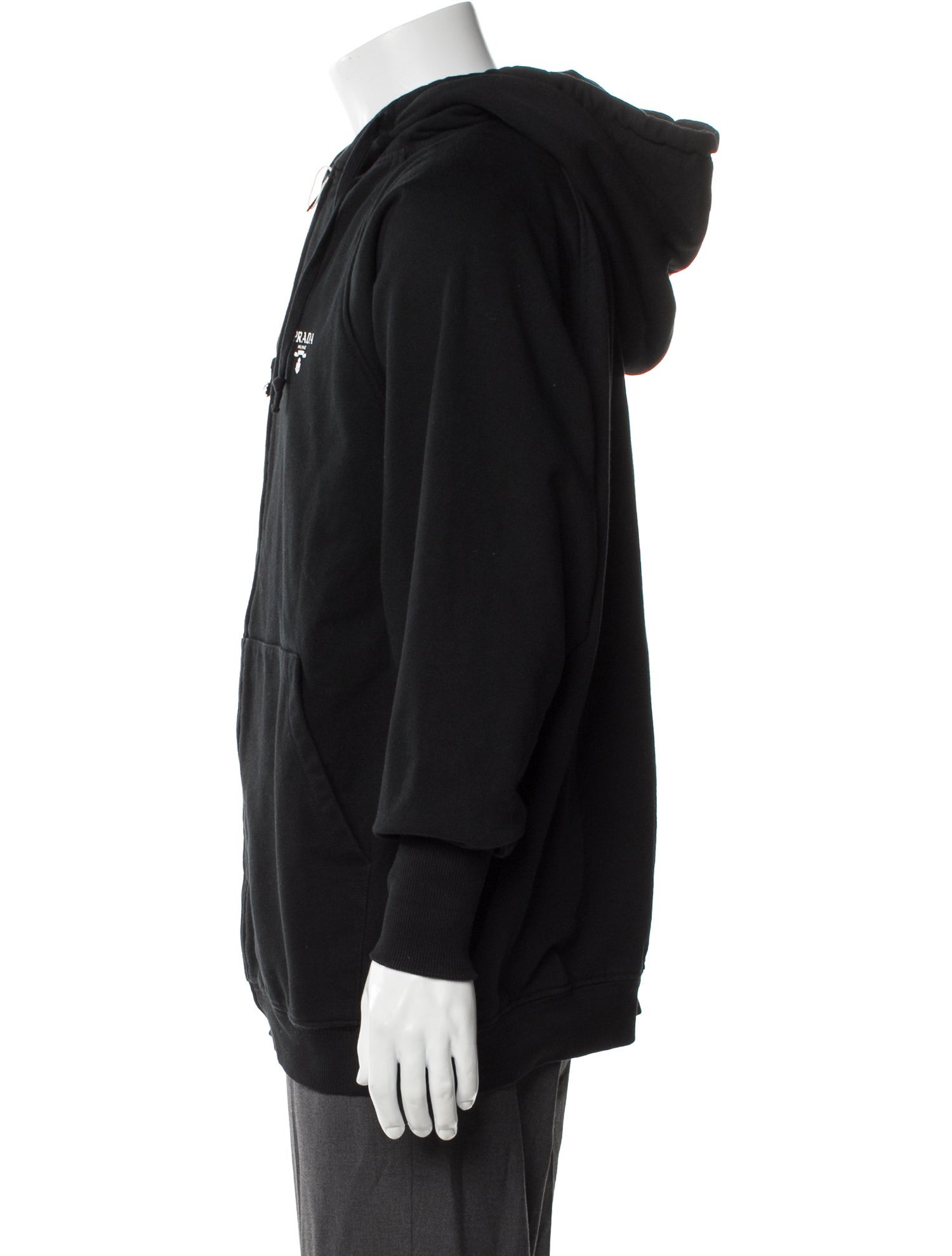 Prada 2021 Graphic Print Hoodie