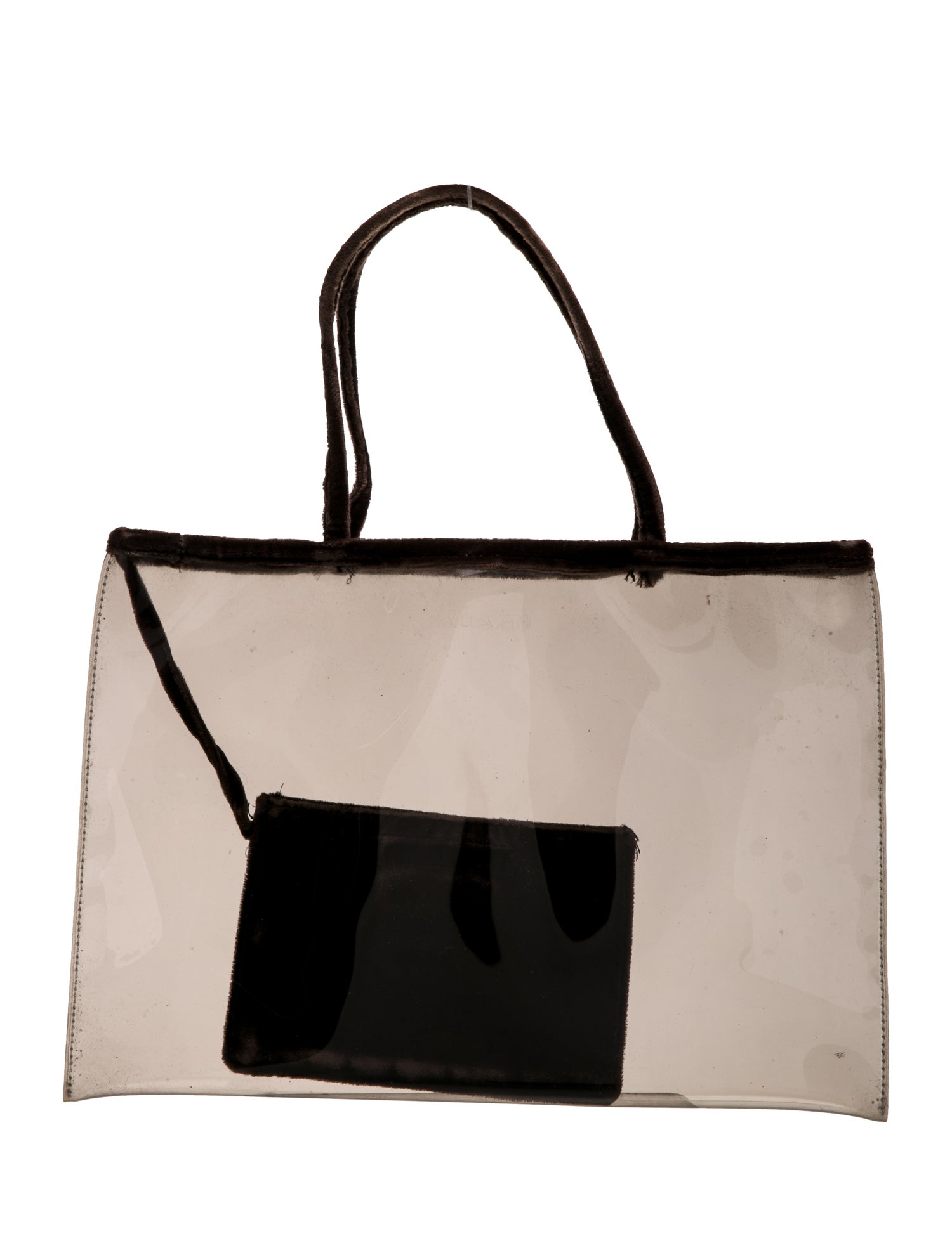 Prada PVC Top Handle Bag