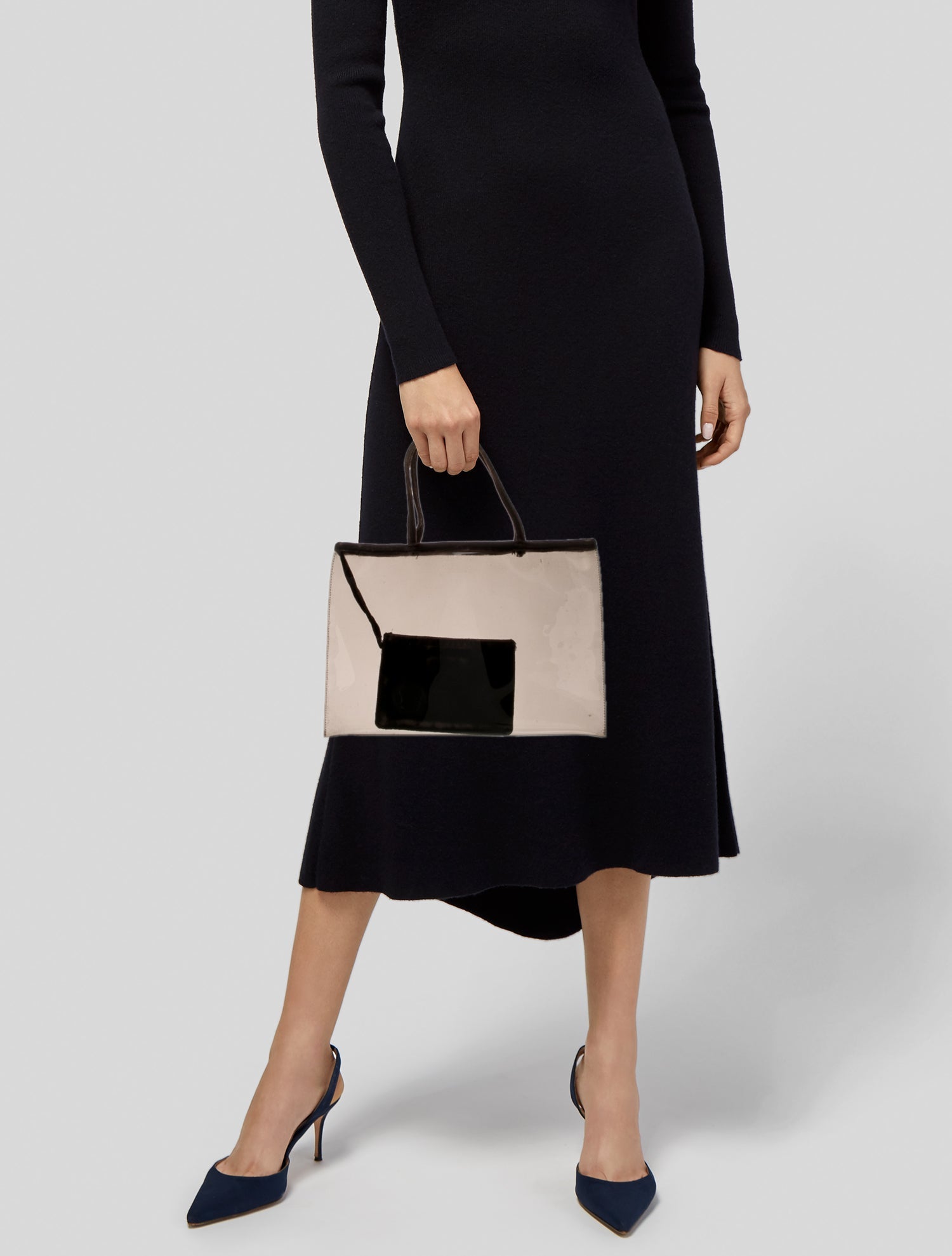 Prada PVC Top Handle Bag