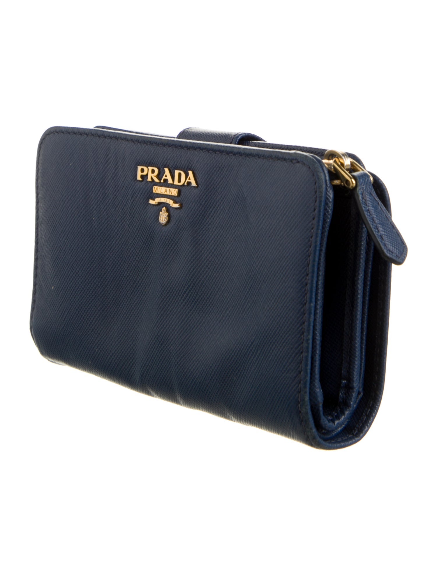 Prada Saffiano Lux Leather Continental Wallet