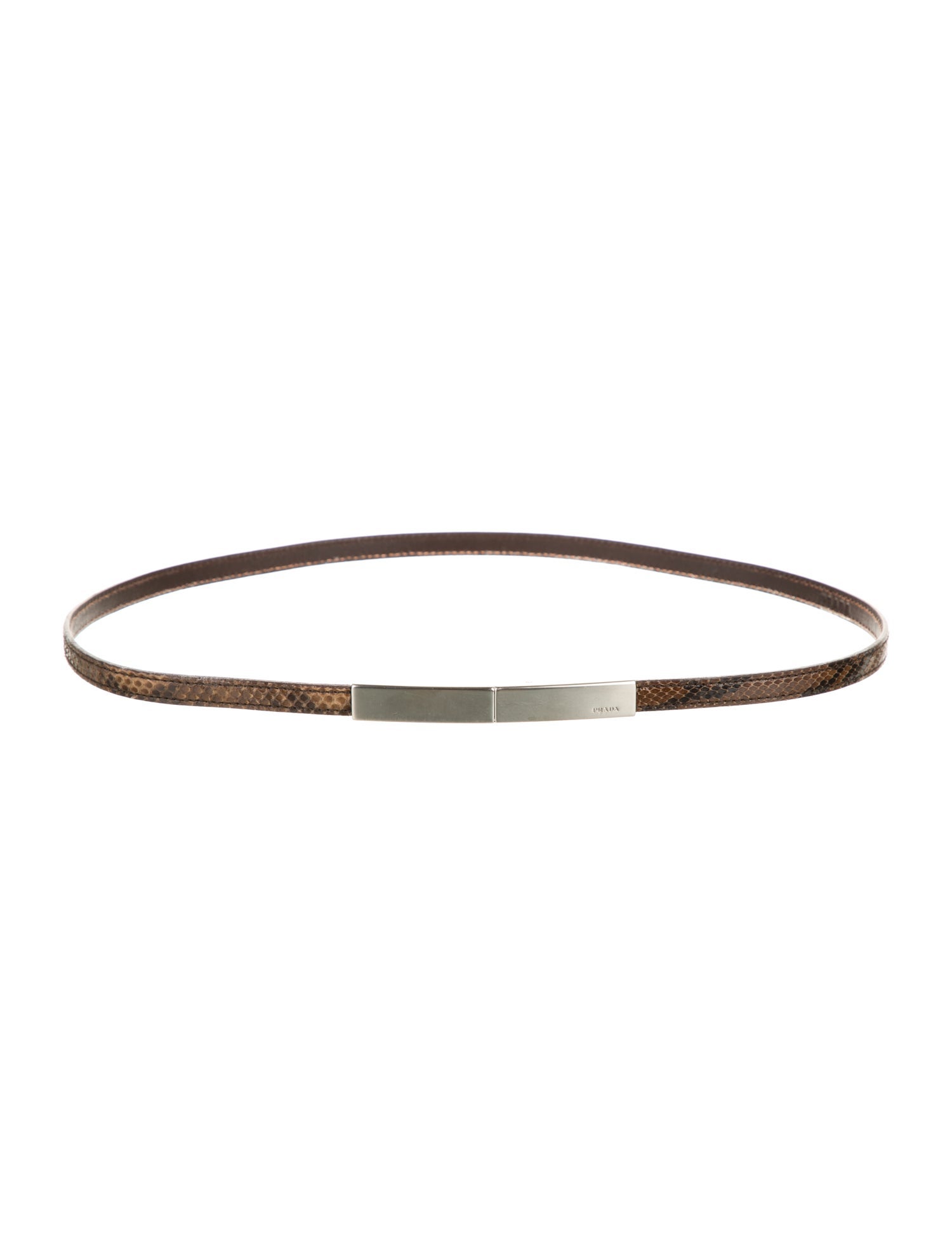 Prada Leather Waist Belt