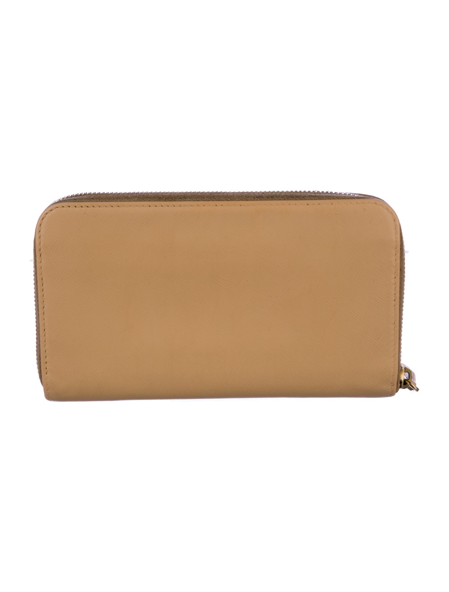 Prada Saffiano Cuir Leather Continental Wallet