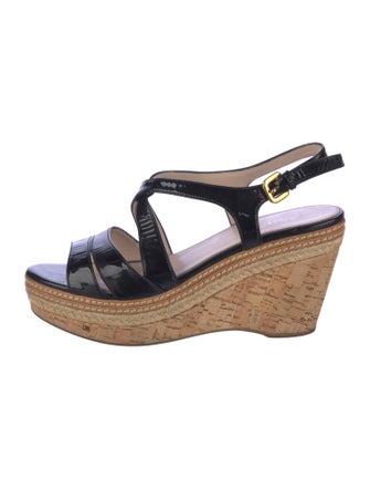 Prada Patent Leather Espadrilles