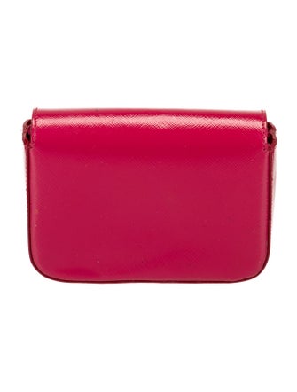 Prada Saffiano Vernice Leather Crossbody Bag