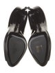 Prada Patent Leather Cutout Accent Pumps