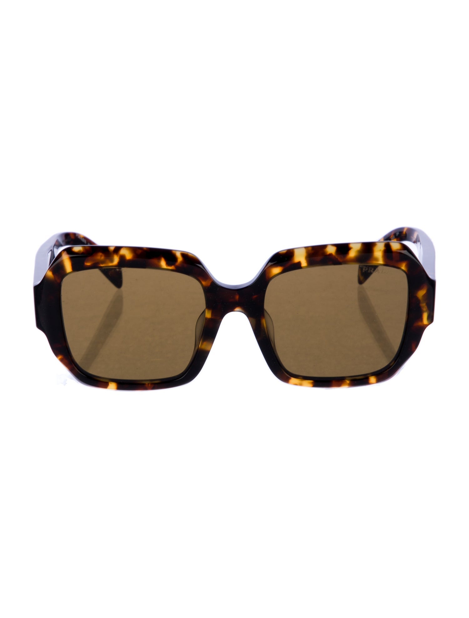 Prada Square Mirrored Sunglasses