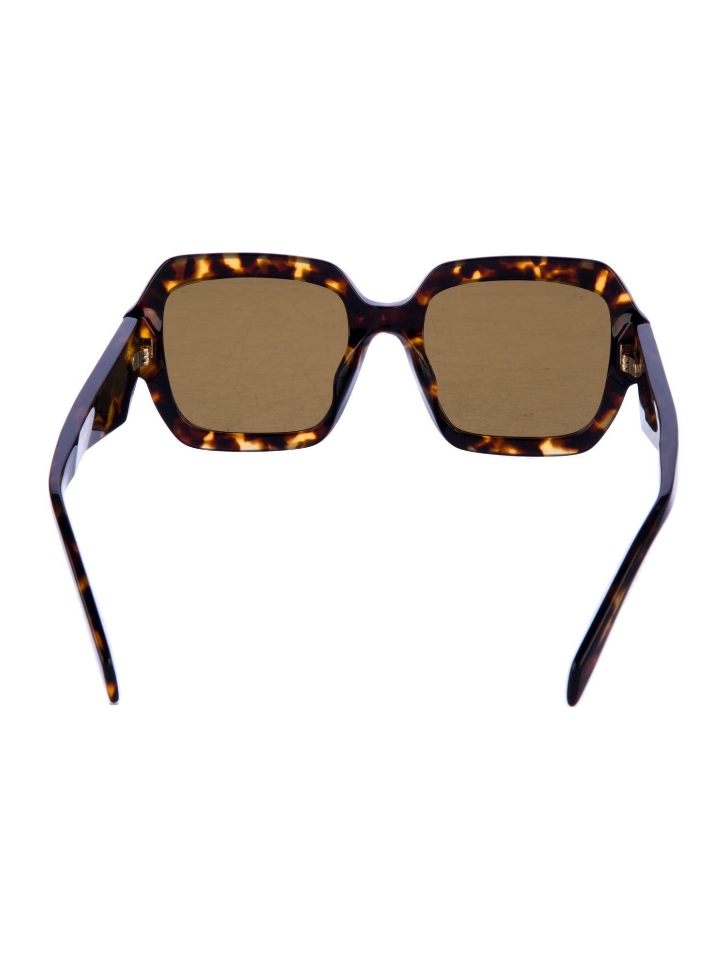 Prada Square Mirrored Sunglasses