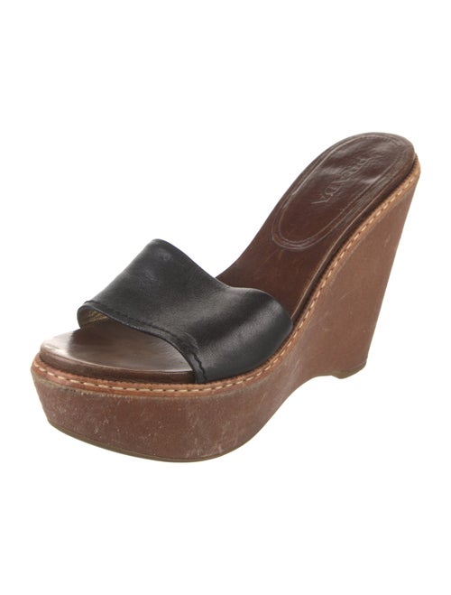 Prada Leather Slides
