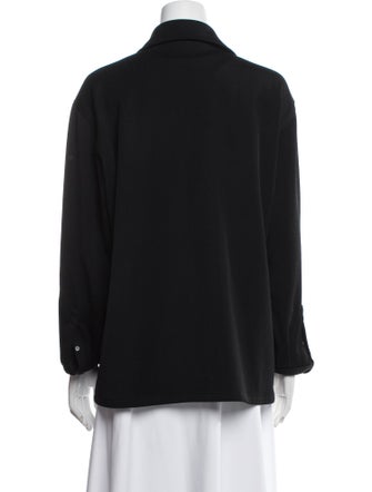 Prada 2021 Virgin Wool Button-Up Top