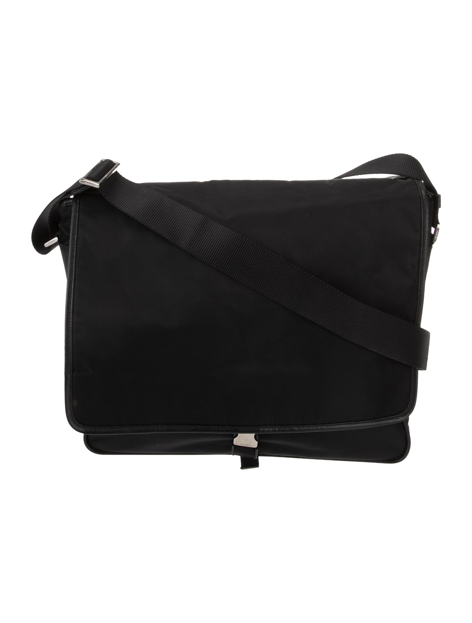 Prada Saffiano Leather Messenger Bag
