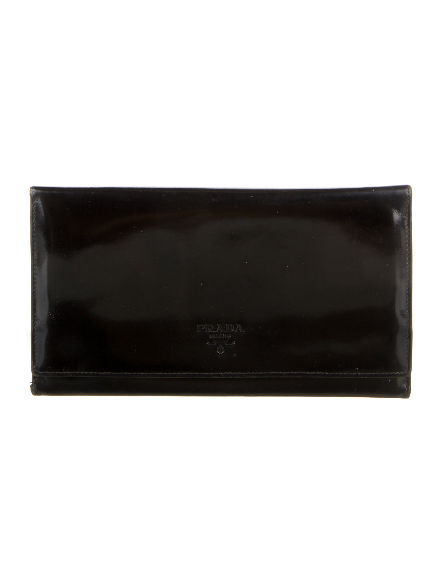 Prada Spazzolato Leather Wallet