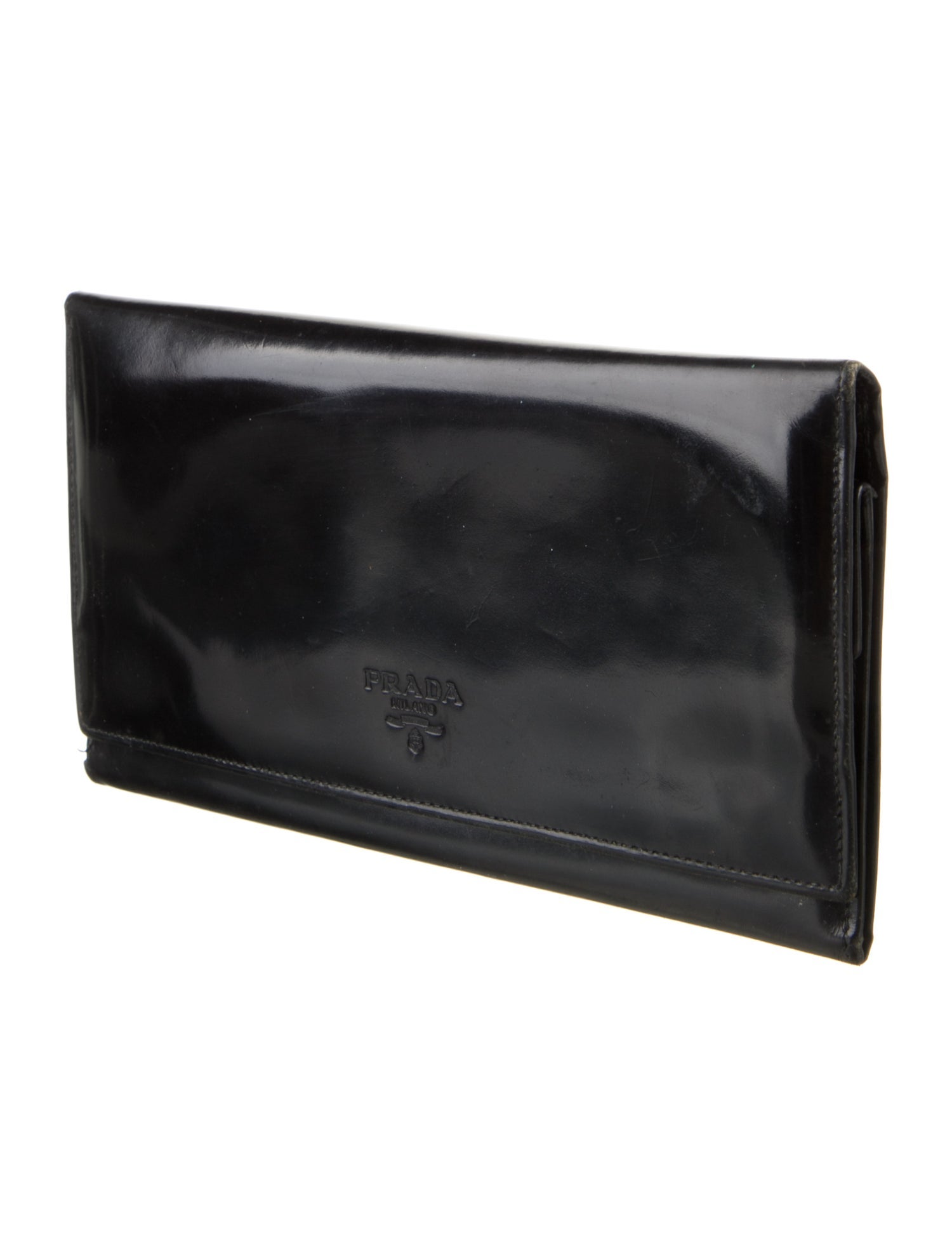 Prada Spazzolato Leather Wallet