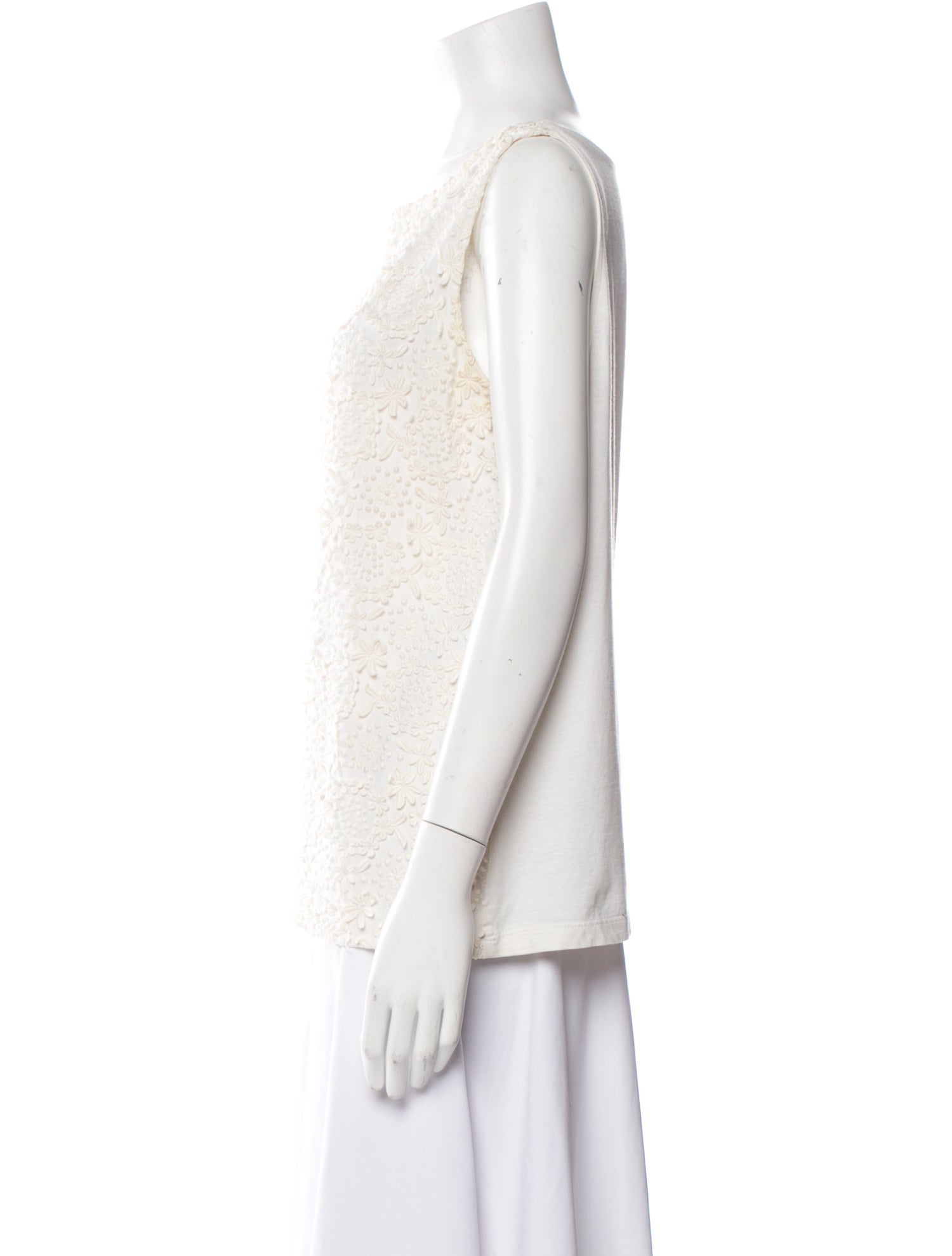 Prada 2012 Bateau Neckline Top