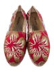 Prada Canvas Floral Print Espadrilles