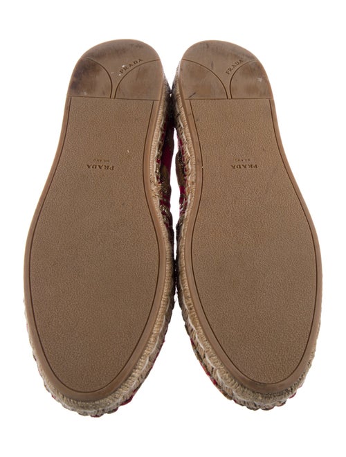 Prada Canvas Floral Print Espadrilles