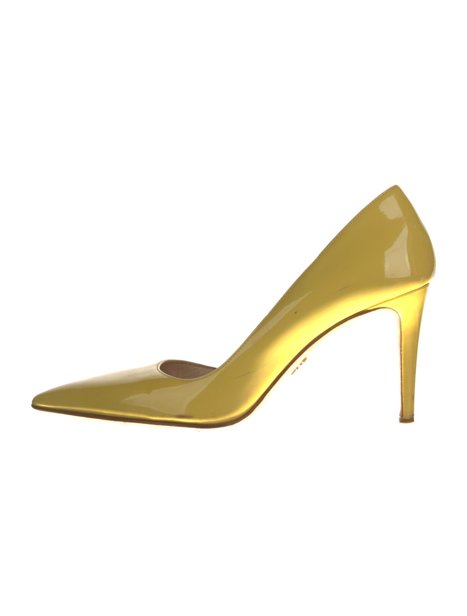 Prada Patent Leather D'Orsay Pumps