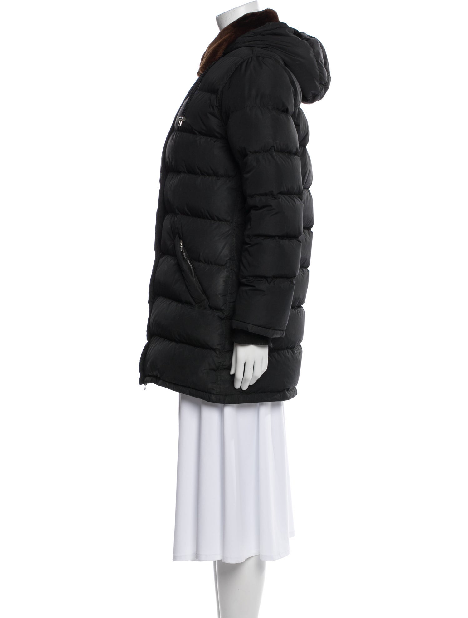 Prada Vintage 1997 Fur Coat