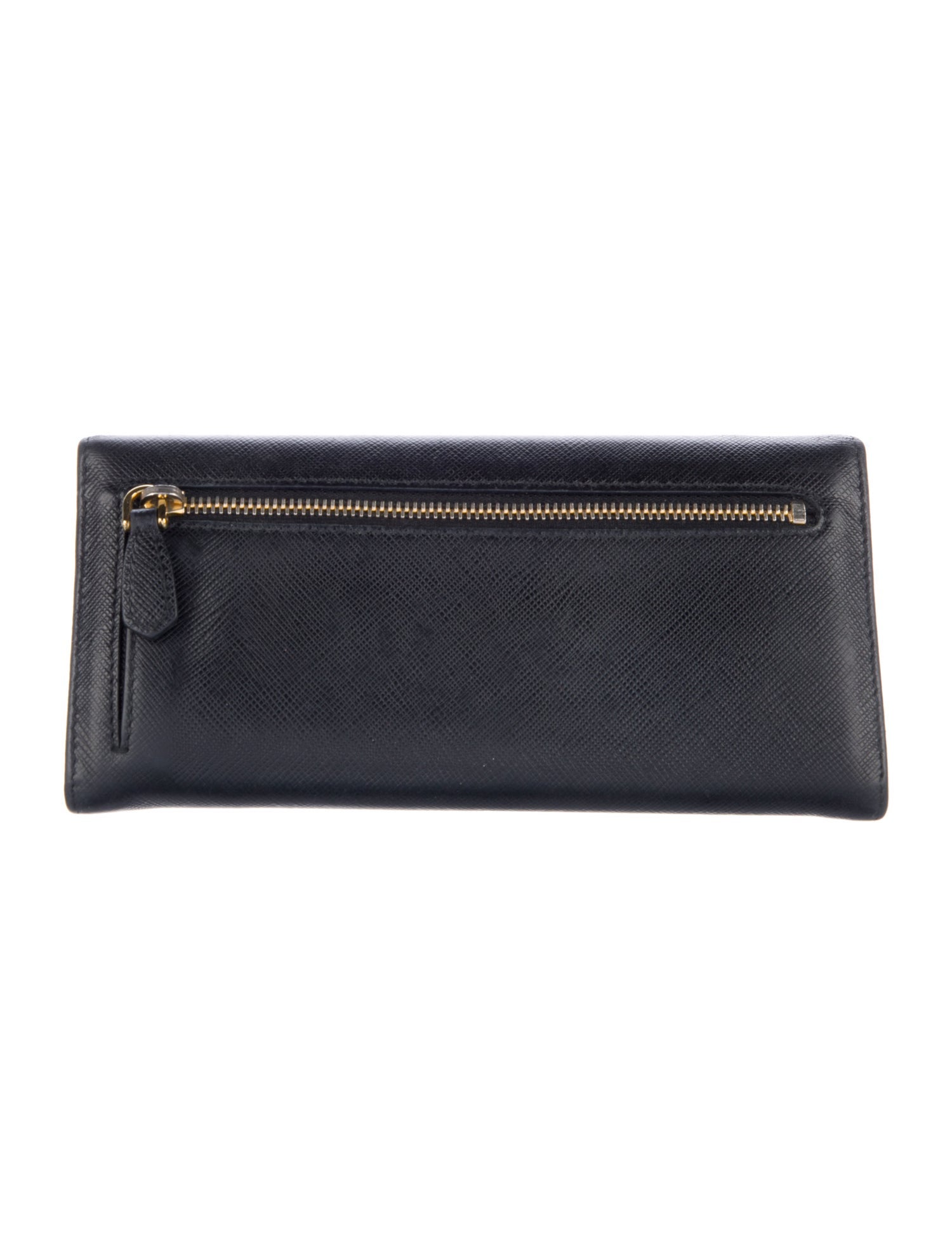 Prada Saffiano Lux Leather Continental Wallet