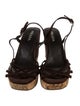 Prada Suede Slingback Sandals