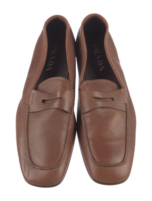 Prada Leather Monk Straps