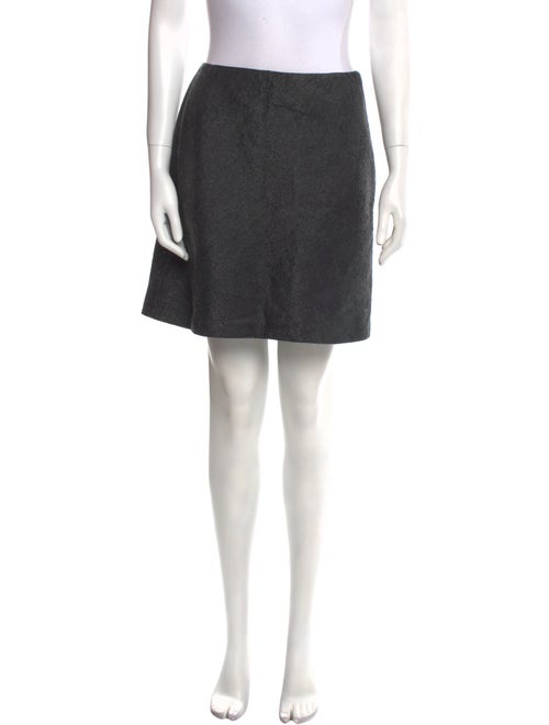 Prada Wool Mini Skirt