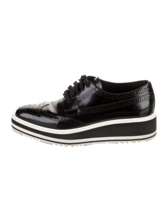 Prada Leather Oxfords