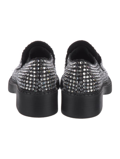 Prada Sequins Crystal Embellishments Oxfords