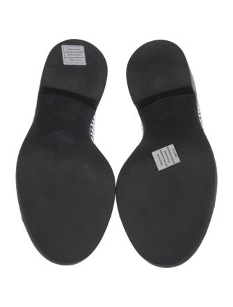 Prada Sequins Crystal Embellishments Oxfords