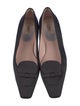 Prada Satin Bow Accents Flats