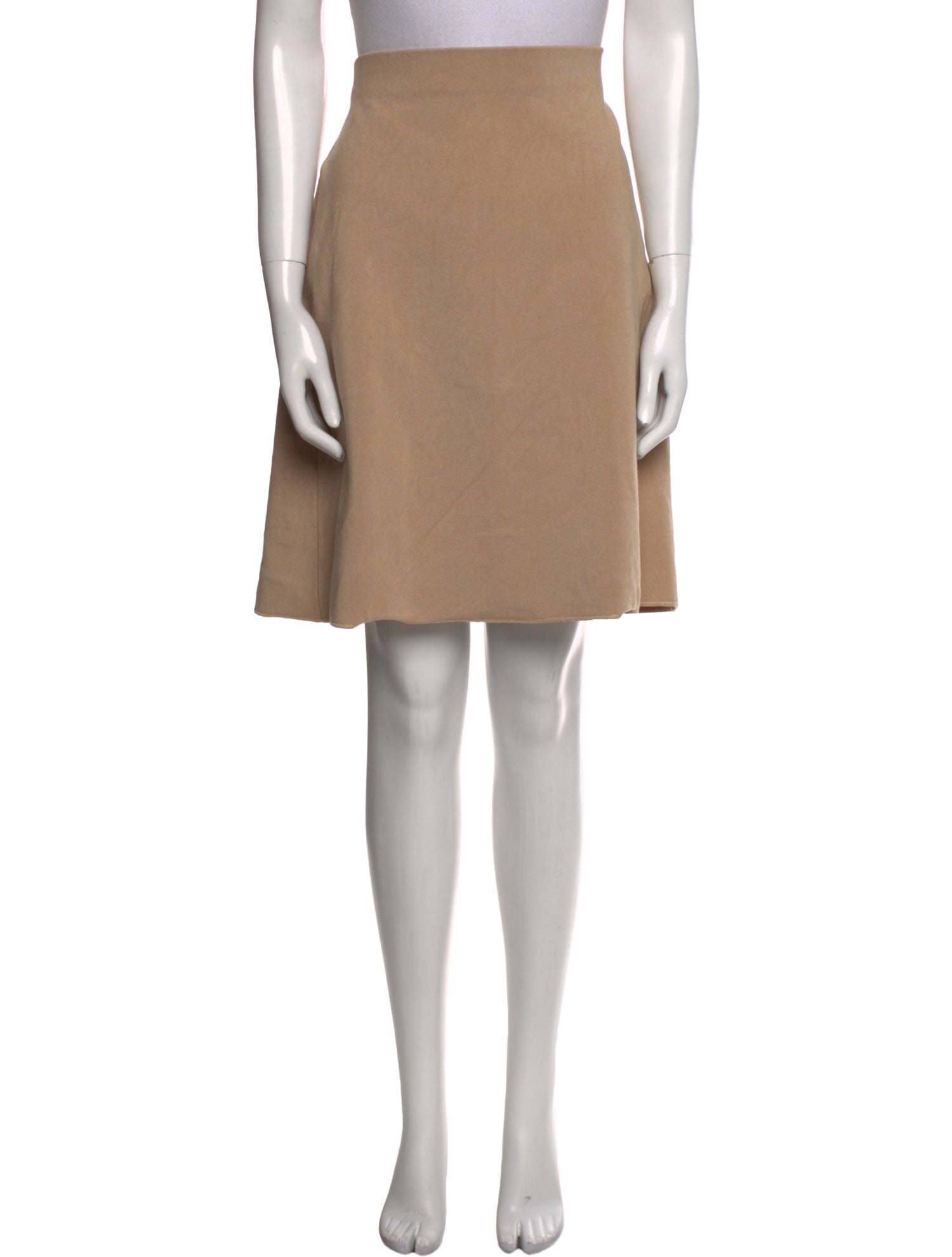 Prada Virgin Wool Knee-Length Skirt