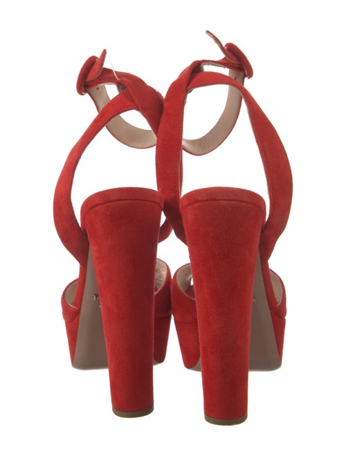 Prada Suede D'Orsay Pumps