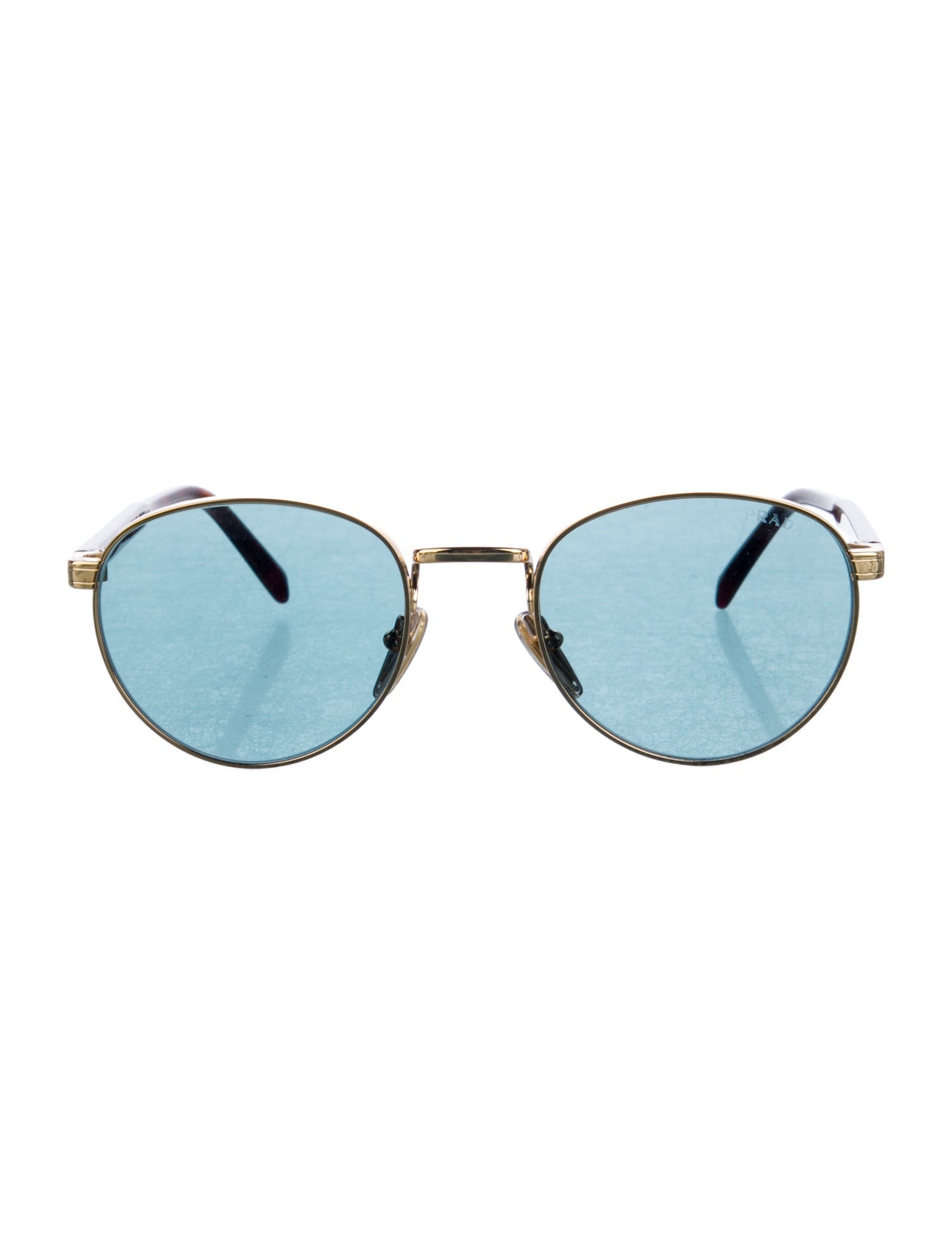 Prada Round Tinted Sunglasses