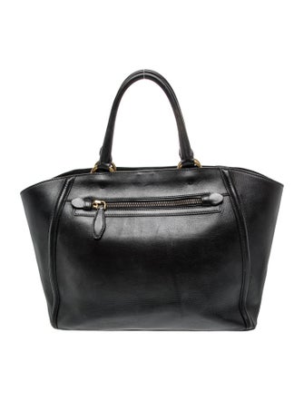 Prada City Calf Leather Galleria Double Zip