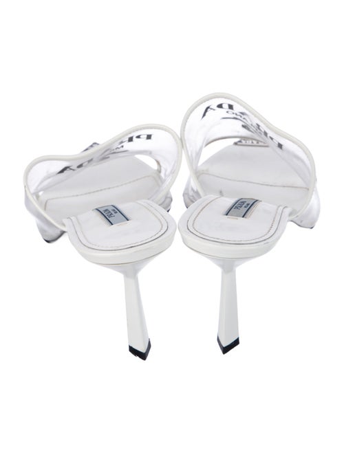 Prada PVC Printed Slides