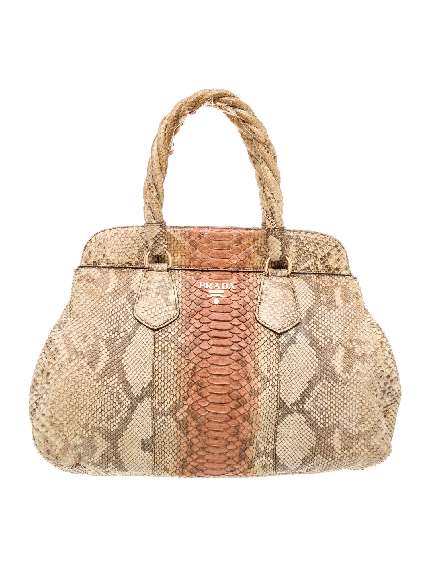 Prada Signature Top Handle Bag