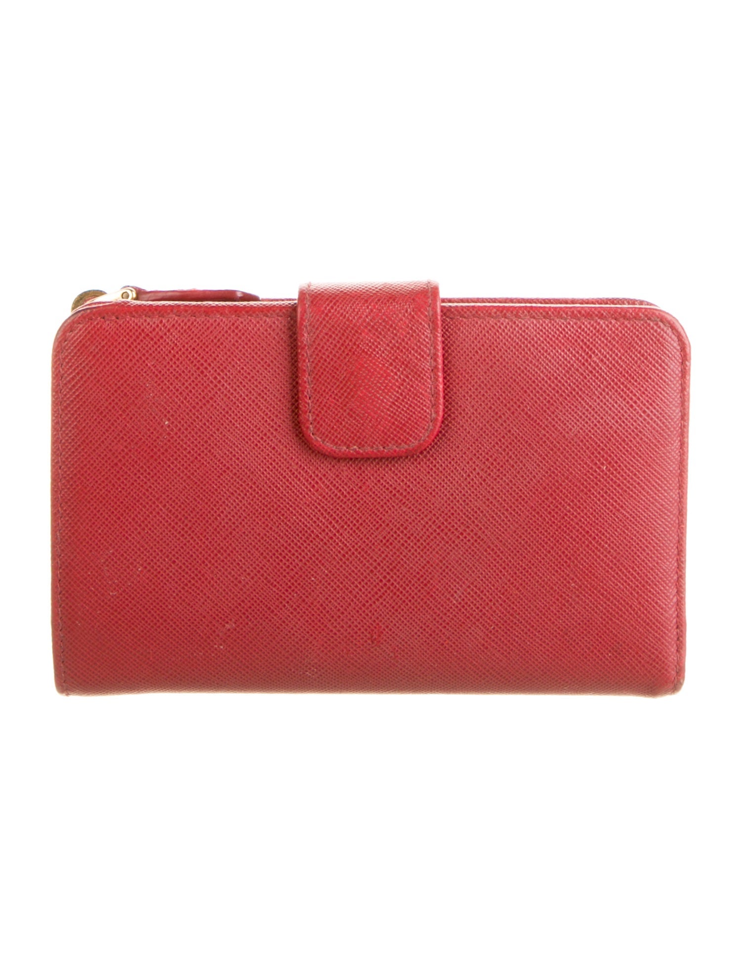 Prada Saffiano Metal Leather Wallet