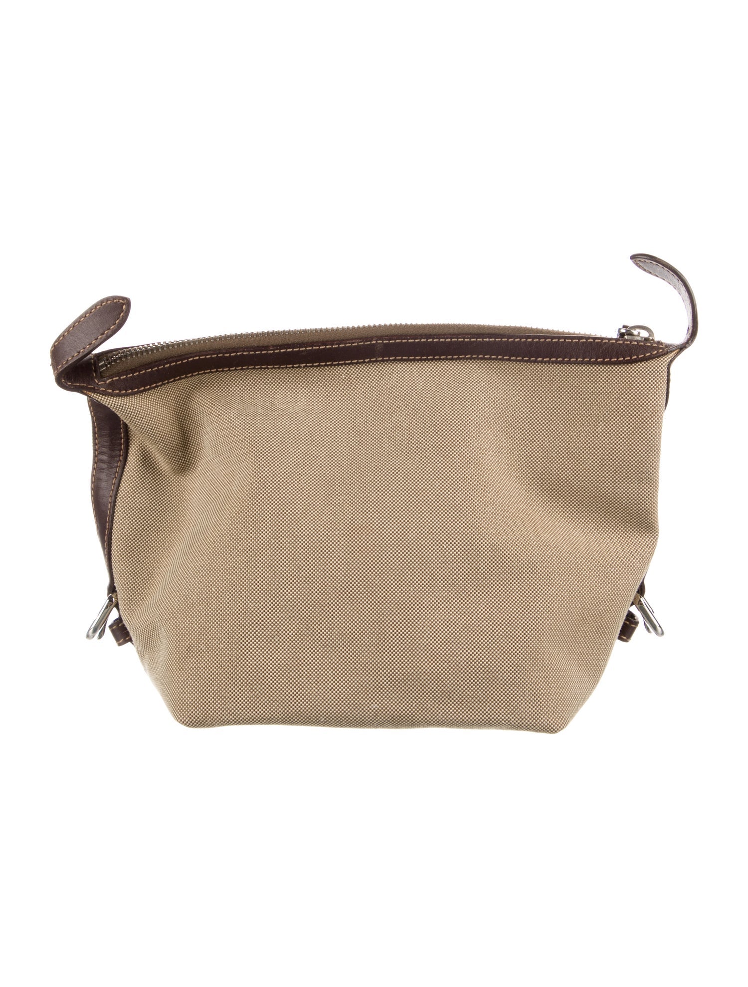 Prada Canapa Logo Zip Pouch