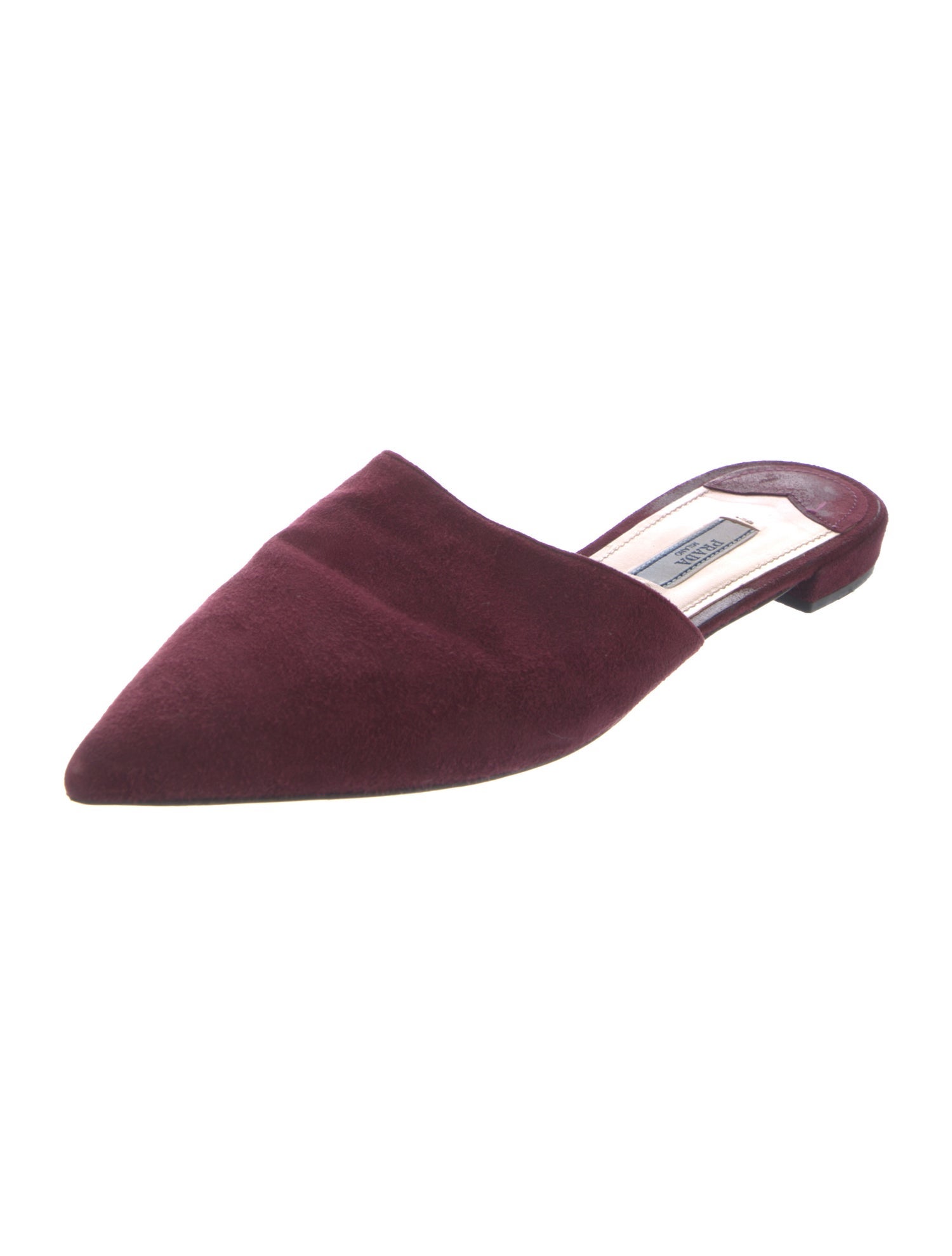 Prada Suede Mules
