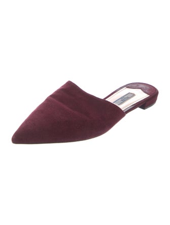 Prada Suede Mules