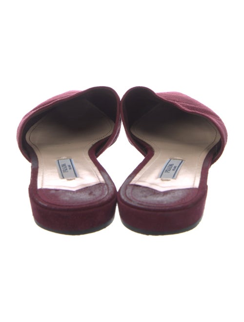 Prada Suede Mules